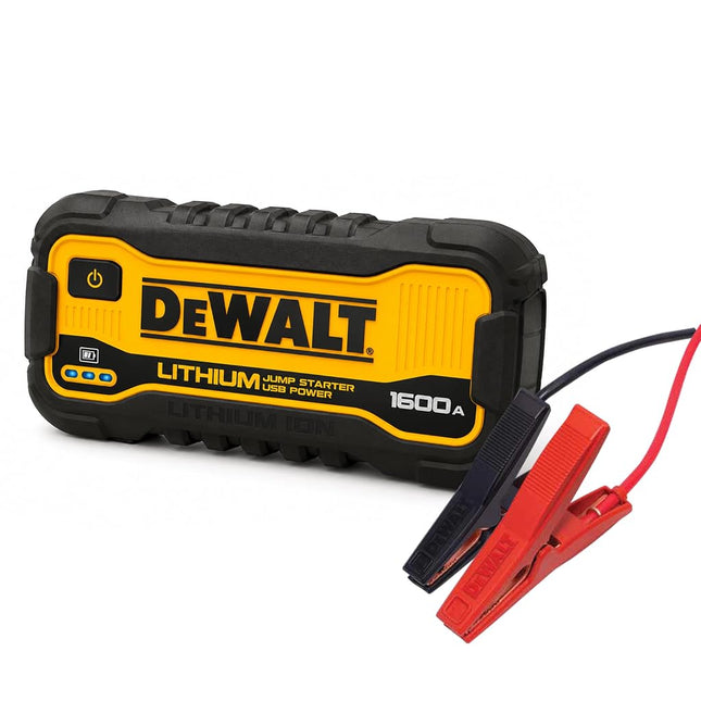 DeWalt DXAELJ16 1600 Peak Amp Jump Starter Battery Booster with USB Power Station