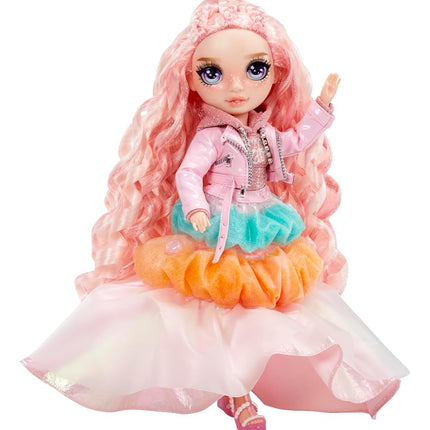 Rainbow High Winter Wonderland Bella - Pink 11" Fashion Doll with Magic Snow Hidden Fashion Inflating with Water and Snowman Set Great Gift for Kids 4-12