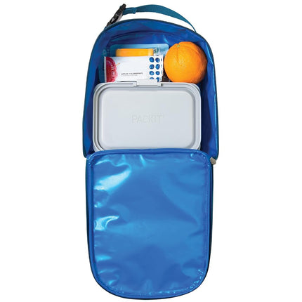 PackIt® Freezable Playtime Lunch Box, Spaceman, Built with EcoFreeze® Technology, Collapsible, Reusable, Zip Closure with Buckle Handle, Perfect for Keeping Lunches Fresh