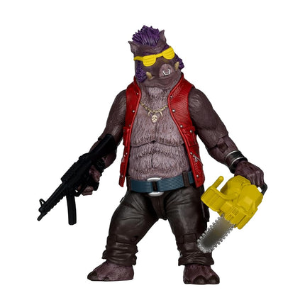 McFarlane Teenage Mutant Ninja Turtles (Page Punchers) Bebop 5in Action Figure with Comic Toys