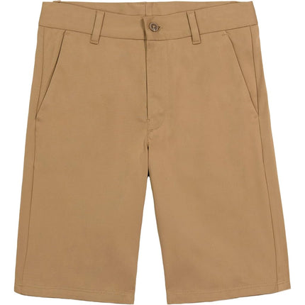 Nautica Boys' Toddler Flat Front Twill Short, Navy/Pullon 4T