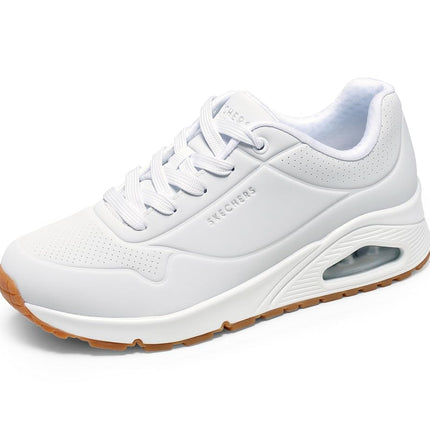 Skechers Women's Uno Stand on Air Sneaker, White W