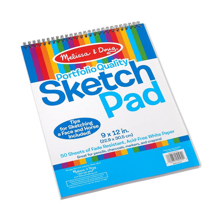 Melissa & Doug 4194 Sketch Pad (9) (-) Arts & Crafts, Multi-Color, Qty. 1