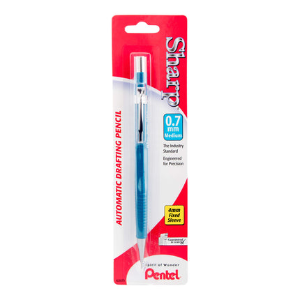 Pentel Sharp Automatic Pencil, 0.7mm, Blue Barrel,