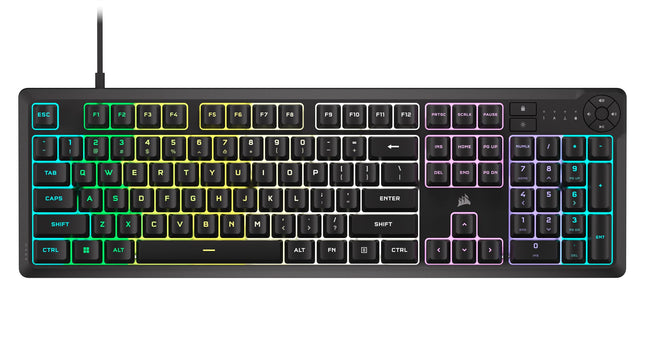 Corsair K55 CORE RGB Membrane Wired Gaming Keyboar