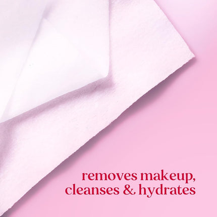 Burts Bees Mothers Day Face Wipes Gifts for Mom, Makeup Remover Facial Cleansing Towelettes for All Skin Types, 3 in 1 Hydrating Micellar Cleanser with Rose Water, 30 Count (Pack Of 3)