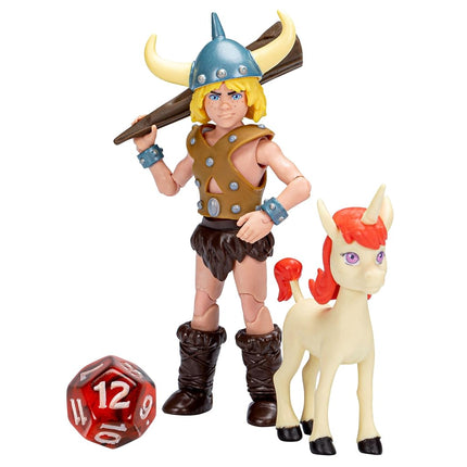 Dungeons & Dragons Cartoon Classics 6-Inch-Scale Bobby & Uni 2-Pack Action Figures D&D Toys,Multicolor