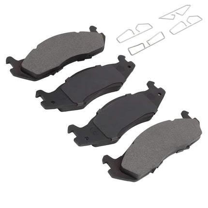QUALITY-BUILT Premium Semi-Metallic Front Brake Pads (1001-0203M) Compatible with 1980-1992 American Motors/Jeep/VAM (Cherokee/CJ5/CJ7/Comanche/Concord/Eagle/Spirit/Wagoneer/Wrangler & More)