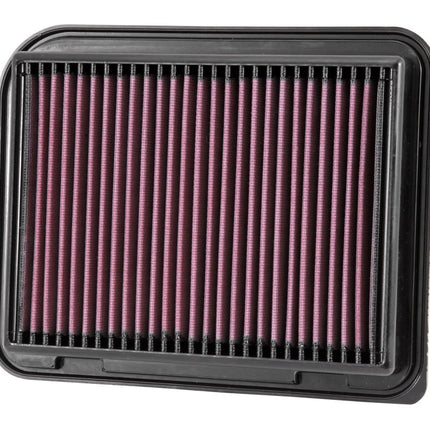 K&N Engine Air Filter: High Performance, Premium, Washable, Panel Filter: 2003-2019 (ASX, Grandis, Outlander, Eclipse Cross, Lancer, RVR, Evolution, 4008), 33-3015
