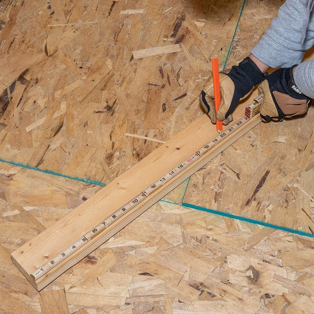 Klein Tools Wood Folding Rule, Inside Reading 900-6