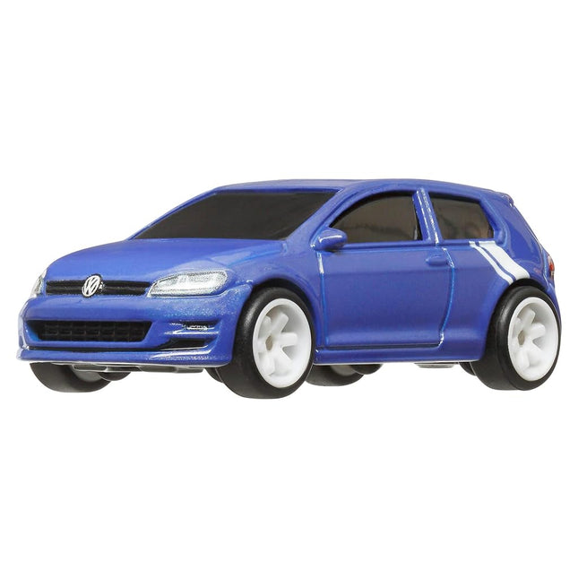 Hot Wheels Premium Volkswagen Golf MK7, Car Culture Circuit Legends Vehicles for Kids 3 Years Old & Up and Adult fans and Collectors, Premium Collection of Car Culture 1:64 Scale Vehicles, HRV79