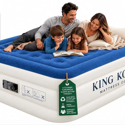 King Koil Luxury Pillow Top Plush Queen Air Mattre