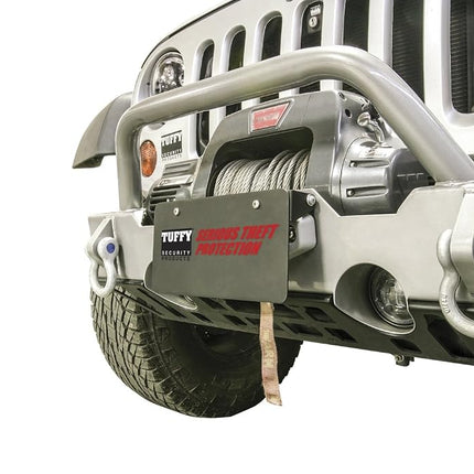 Tuffy Flip-Up License Plate Holder - Hawse Fairlead