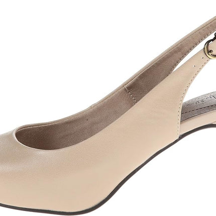 LifeStride Women's Teller Dress Pump, Taupe, 6 W US