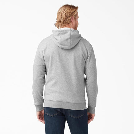 Dickies Midweight Fleece Zip Hoodie Heathered Gray