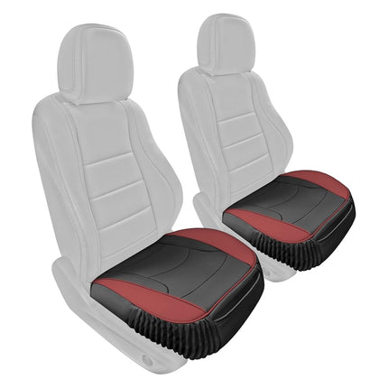 FH Group Car Seat Cushion – Durable PU Leather Car