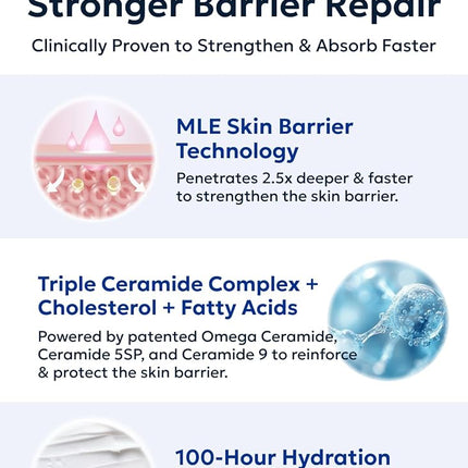Real Barrier Extreme Cream 50 ml, Strengthening Skin Barrier Moisturising Cream, Hyaluronic Acid Ceramide, Long-Lasting Moisturising Face Cream, Sensitive Skin, Face Care, MLE