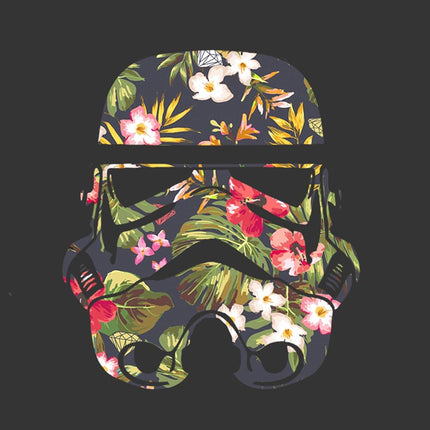 Débardeur Femme Dos Nageur Stormtrooper Tropical Star Wars - Noir Chiné - Taille M