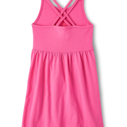 The Children's Place Girls' One Size Sleeveless Casual Dress, Flamingo Floral, X-Small