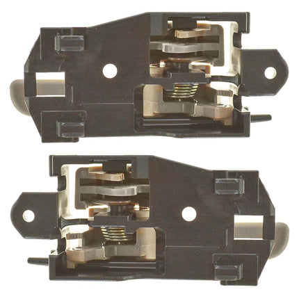 TRQ Tan Inner Inside Interior Door Handle Front LH & RH Pair Set