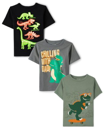 The Children's Place Baby and Toddler Boys' Dino S