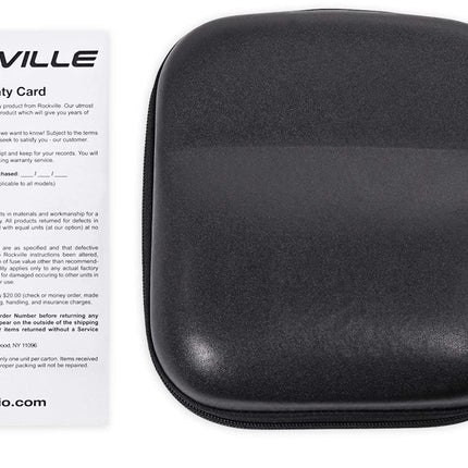 Auriculares de estudio Rockville PRO-M50 con cable en espiral desmontable