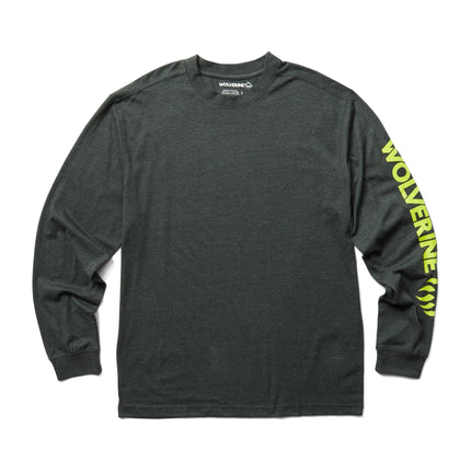 Wolverine Graphic Long Sleeve Tee - Sleeve Logo Da