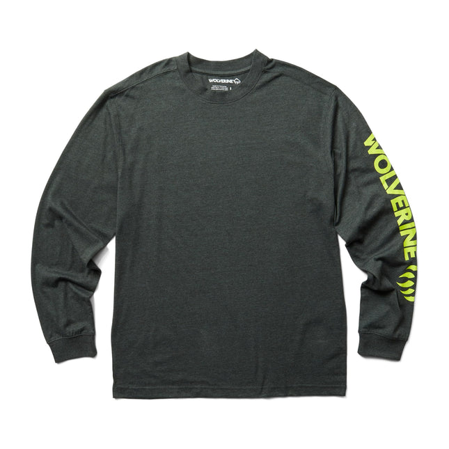 Wolverine Graphic Long Sleeve Tee - Sleeve Logo Da