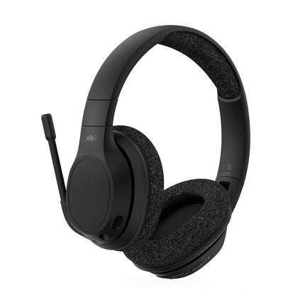 Belkin SoundForm Adapt Wireless Headset with Microphone, wireless headphones with built-in boom mic, multipoint connection, ENC, 65+H Bluetooth computer over ear headphones for PC, laptop, office