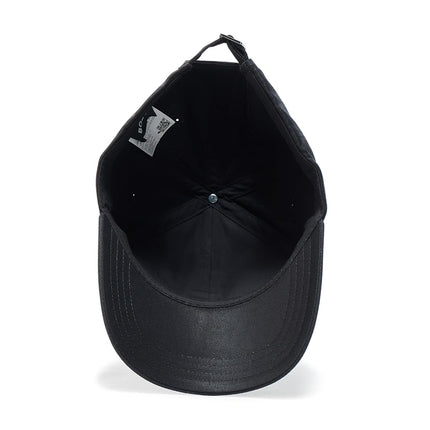 BOSS Tonal Center Logo Men's Cotton Cap, Black Outer Space, Único-P