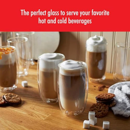 Henckels ZWILLING J.A. Zwilling ja henckels Sorrento Latte Glass, Glass, 2-Piece, 5 Pound