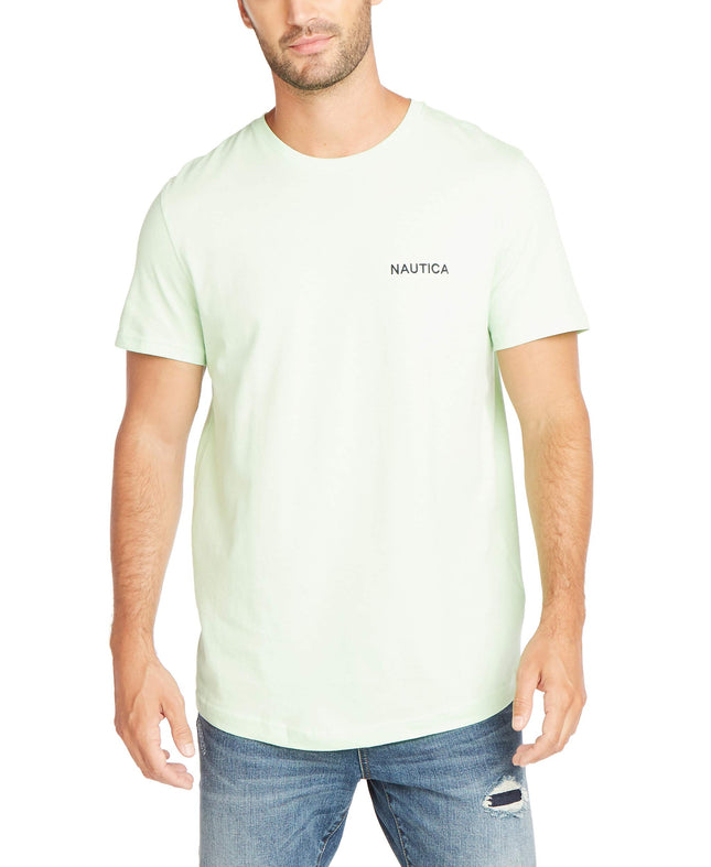Nautica Men's Short Sleeve Crew Neck T-Shirt, Pati