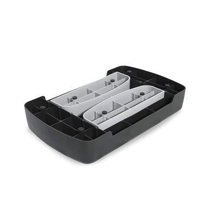 Tone Fitness Compact Aerobic Step Platform | Exercise Step, Black/Gray, Model: HHBA-TN001BK-2