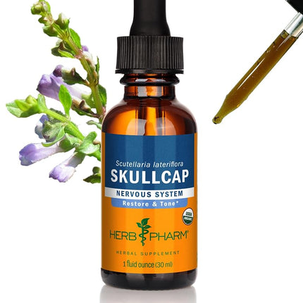 Herb Pharm Certified Organic Skullcap Liquid Extra