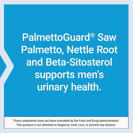 Life Extension Saw Palmetto Nettle Root with Beta-Sitosterol Softgels, 60 Count