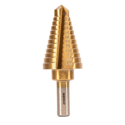 NEIKO 10189A Titanium Step Drill Bit, High-Speed A