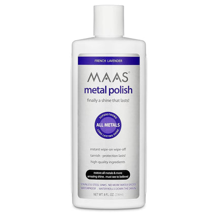 Maas Liquid Metal Polish, 8 Ounce, 236 Millilitre