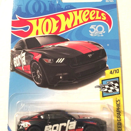 Hot Wheels 2018 50th Anniversary 2015 Ford Mustang