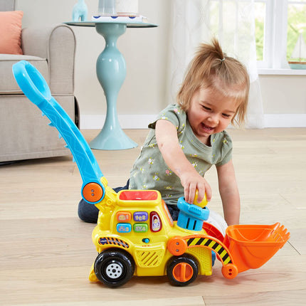 Excavadora Empuja y Pop de VTech Pop-a-Balls