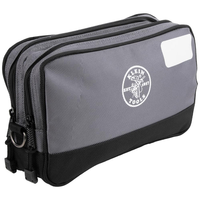 KLEIN TOOLS 55583 Tool Pouch Zipper Bag, Dual Comp