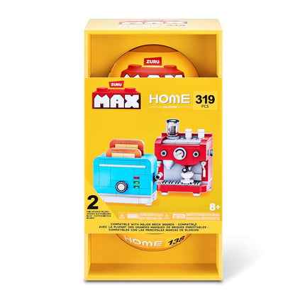 MAX Premium Home Series 1 Combo Coffee Machine and Toaster 2-Pack