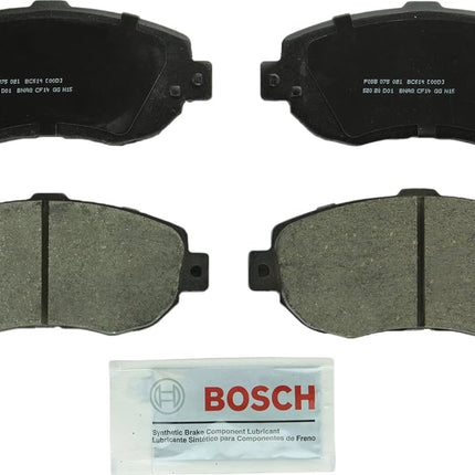 BOSCH BC619 QuietCast Premium Ceramic Disc Brake Pad Set - Compatible with Select Lexus GS300, GS400, GS430, IS300, SC430; Toyota Supra; FRONT