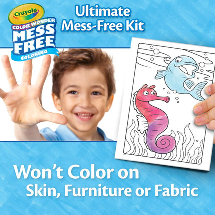Crayola Color Wonder Kit sin Enredos, Regalo para Niños, 3, 4, 5, 6