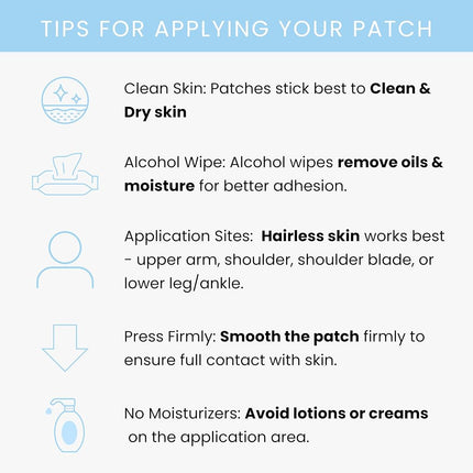 The Patch Remedy Magnesium Patch | Magnesium Glycinate | 30 Patches