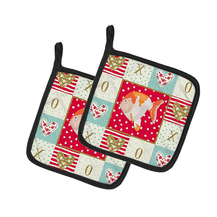 Caroline's Treasures potholders, Multicolor, 7.5HX7.5W