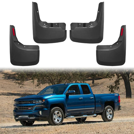 BDFHYK Mud Flaps Splash Guards 4PCS Front & Rear S