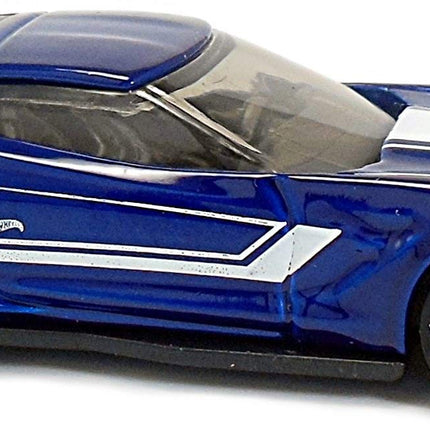 Hot Wheels 2018 Antes y Ahora Corvette C7 Z06 339/365, Azul