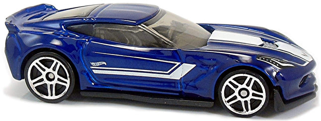 Hot Wheels 2018 Then And Now Corvette C7 Z06 339/365, Blue