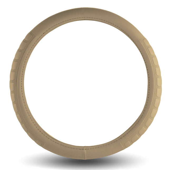 FH Group FH2006BEIGE Steering Wheel Cover (Microfi