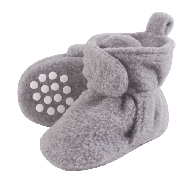 Luvable Friends Baby Cozy Fleece Booties with Non 